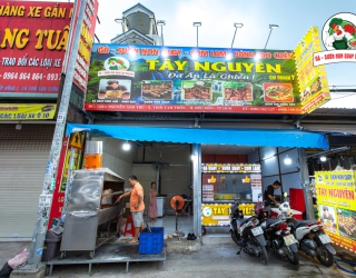 Nhượng quyền Gà nướng Tây Nguyên giá rẻ